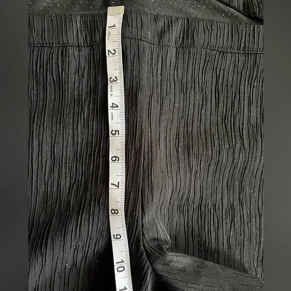 NWT Anthropologie Elevenses Textured Sleeveless Angled blouse Romper pockets M - Picture 6 of 11